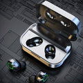 PRO Earbuds TWS Wireless Earphones Powerbank LED Display Earbuds Wireless Headphones Noise Cancelling Black