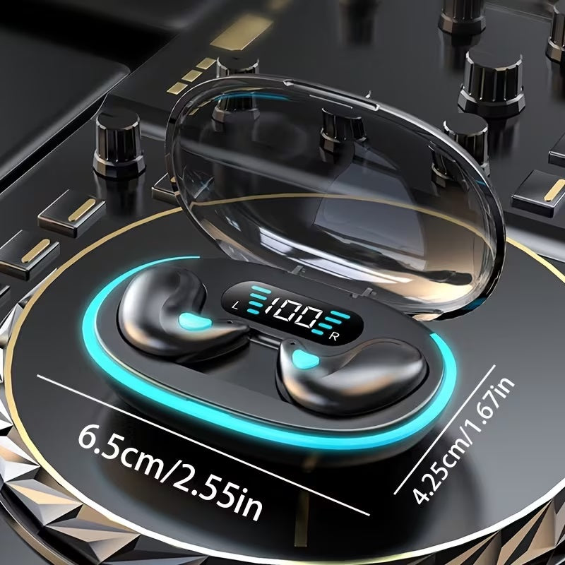Music TWS Couples Smart] True Wireless Earbuds | In-ear Comfortable Headset, HIFI Bass, ACC Stereo, HD Calling | Adapted for Android, iPhone, Gaming, Gift