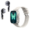 Smart Watch with Earbuds, 2 in 1 Bluetooth Earphones & Smart Watches with 2.01 Inch HD Touchscreen, Sports Smart Watches with Weather Forecast & Message Reminders, for Android