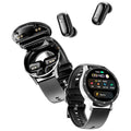 Smart Watch with Wireless Earbuds, 2-in-1 Bluetooth Calling Smartwatch, Waterproof, Sleep Monitoring, Fitness Tracking, Smart Watch for Men and Women
